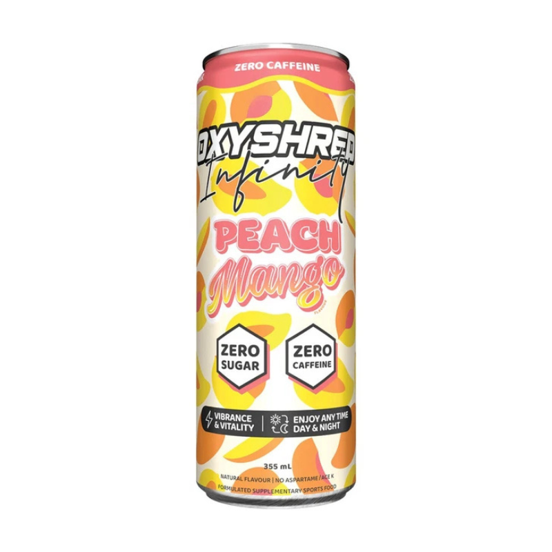 Oxyshred Infinity Peach Mango 355ml x 12