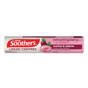 Soothers Liquid Centres Refreshing Berry 10 Lozenges