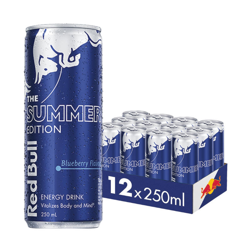 Red Bull Blueberry 250ml x 12