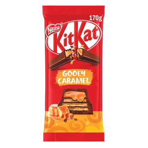 
            
                Load image into Gallery viewer, KitKat Gooey Caramel Family Block 170g
            
        