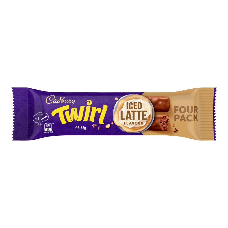Cadbury Twirl Iced Latte 58g