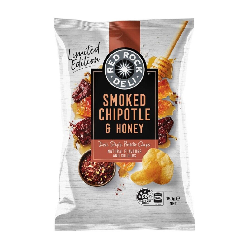 
            
                Load image into Gallery viewer, Red Rock Smoked Chipotle &amp;amp; Honey 150g
            
        