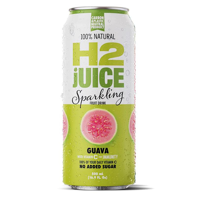 H2 Juice Sparkling Guava 12 x 500ml