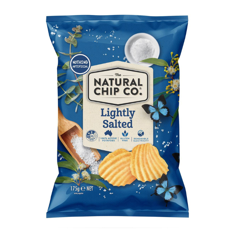 Natural Chip Co Lightly Salted 175g