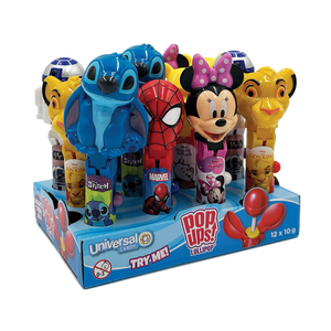 Disney Pop Ups Lollipop 10g x 12