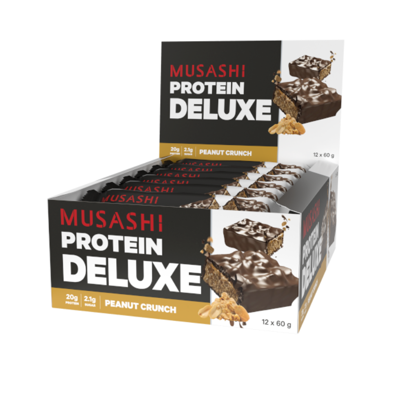 Musashi Deluxe Protein Peanut Crunch 60g