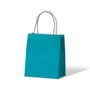 WHITE Paper Bags with Twisted Handles -FINA- 10 x 5 x 13H