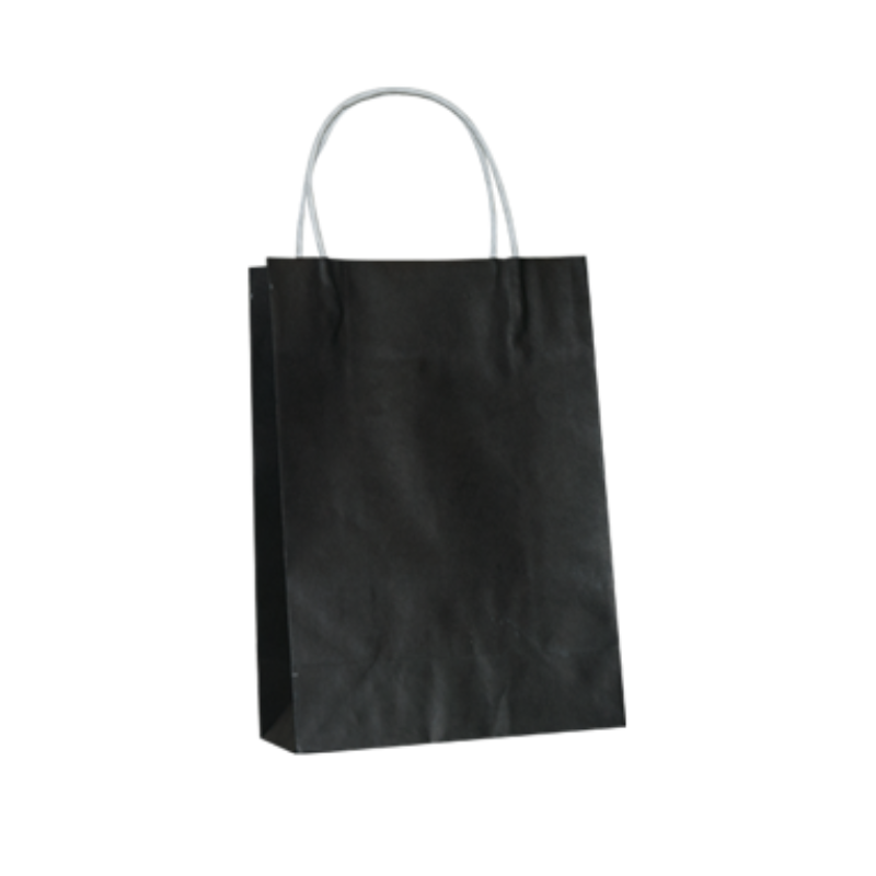 Kraft Paper Bag Black 10pkt