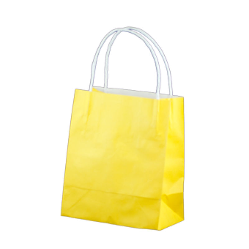Kraft Paper Bag Yellow 10pkt