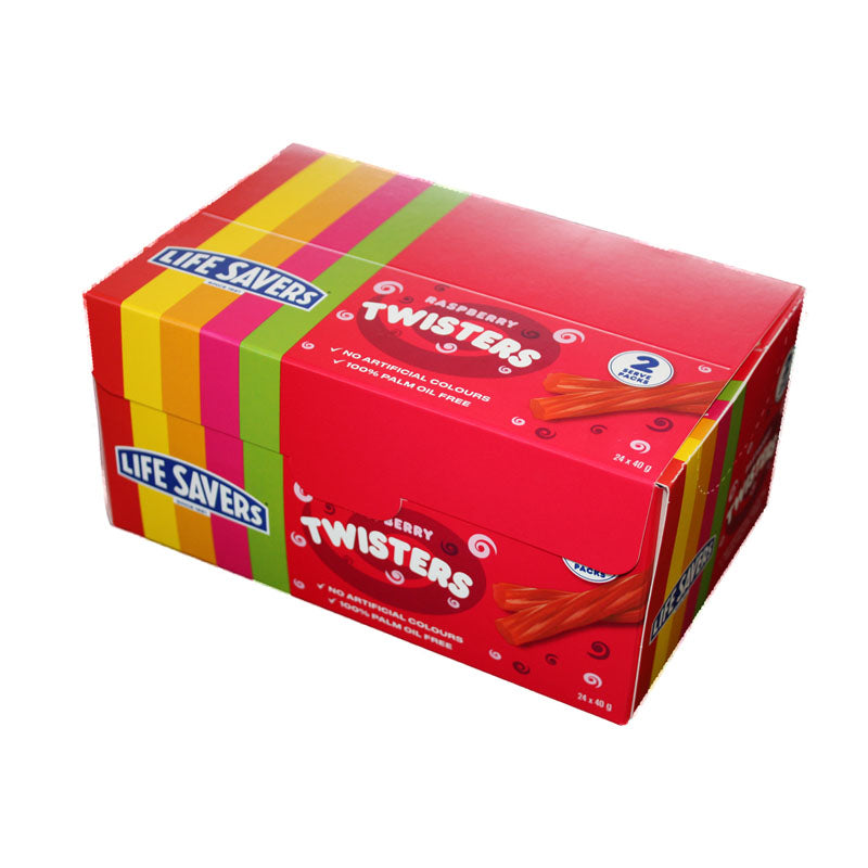Life Savers Raspberry Twisters 40g – My Sweeties