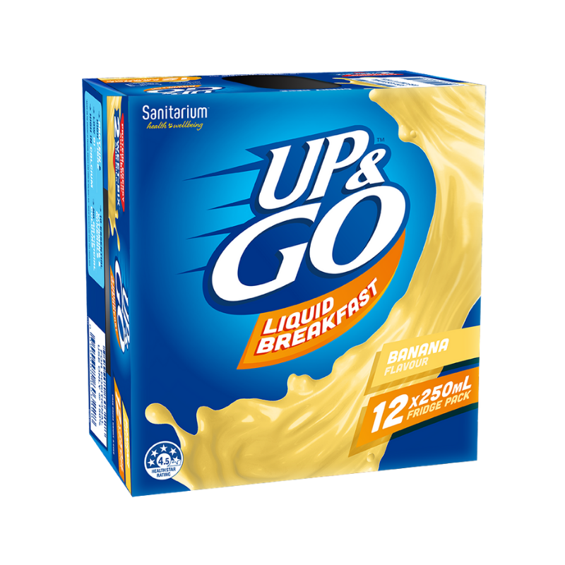 
            
                Load image into Gallery viewer, Up &amp;amp; Go Banana 250ml x 12
            
        