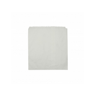 White Paper Bags- 185mm x 165mm- 500pcs