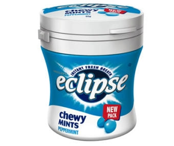 Eclipse Chewy Mints Peppermint Bottle 93g
