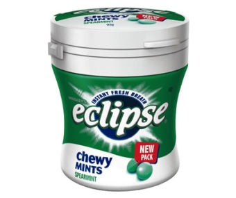 
            
                Load image into Gallery viewer, Eclipse Chewy Mints Spearmint Bottle 93g
            
        