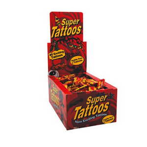 
            
                Load image into Gallery viewer, Super Tattoos Gum 5.5g - 200 pieces
            
        