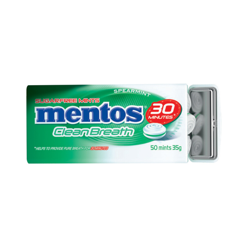 Mentos Clean Breath Spearmint 35g