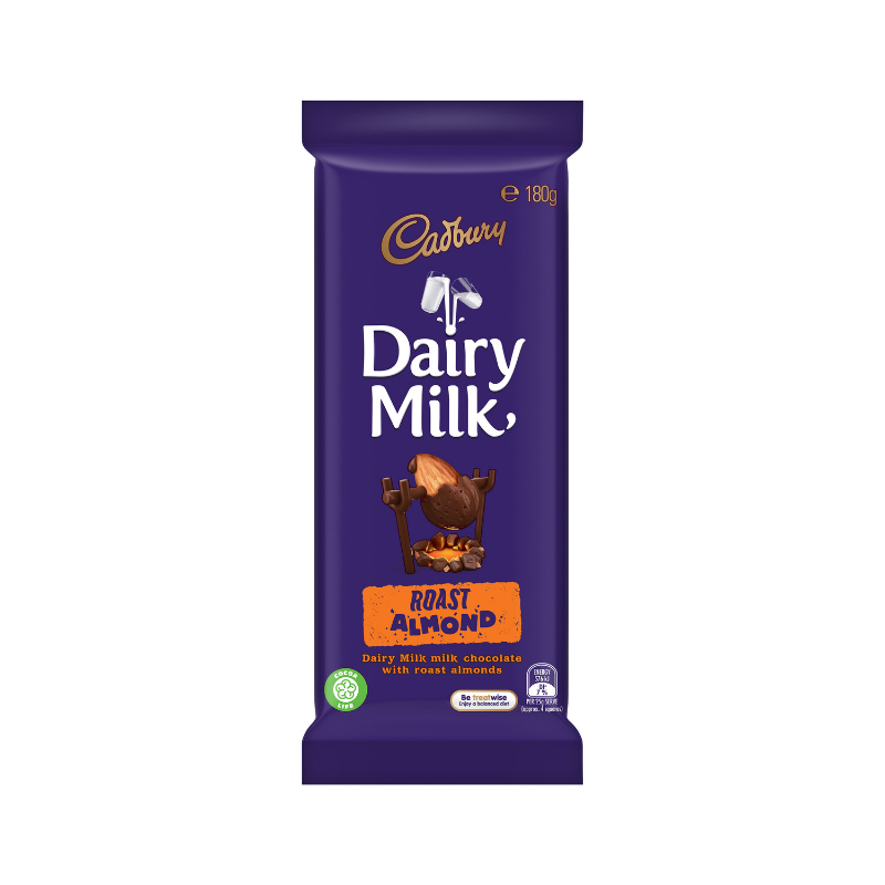 Dairy milk roast deals almond