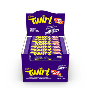 Cadbury Twirl Four Pack 58G