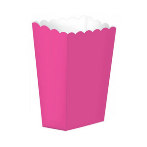 
            
                Load image into Gallery viewer, Popcorn Box Plain Hot Pink 5pcs (13 x 9.5 cm)
            
        
