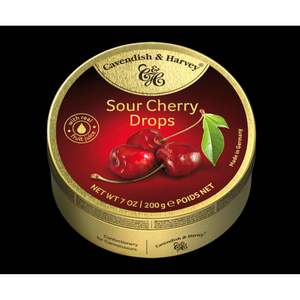 
            
                Load image into Gallery viewer, Cavendish &amp;amp; Harvey Sour Cherry Drops 200g
            
        