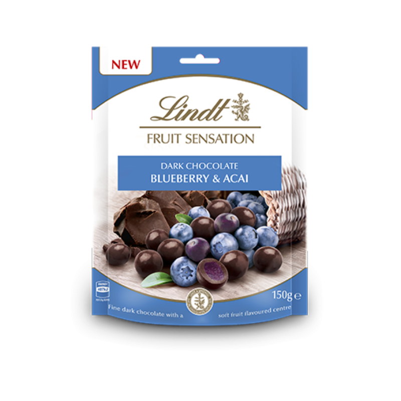 Lindt Fruit Sensation Blueberry & Acai 150g
