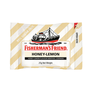 
            
                Load image into Gallery viewer, Fisherman&amp;#39;s Friend Honey-Lemon 99%Sugar Free 25g
            
        