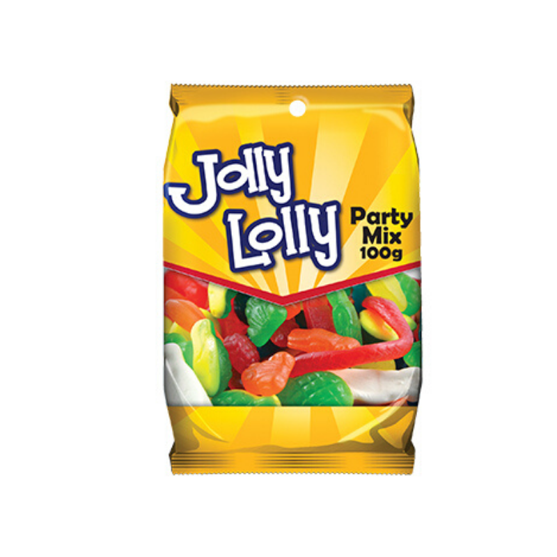 
            
                Load image into Gallery viewer, Jolly Lolly Party Mix 100g
            
        