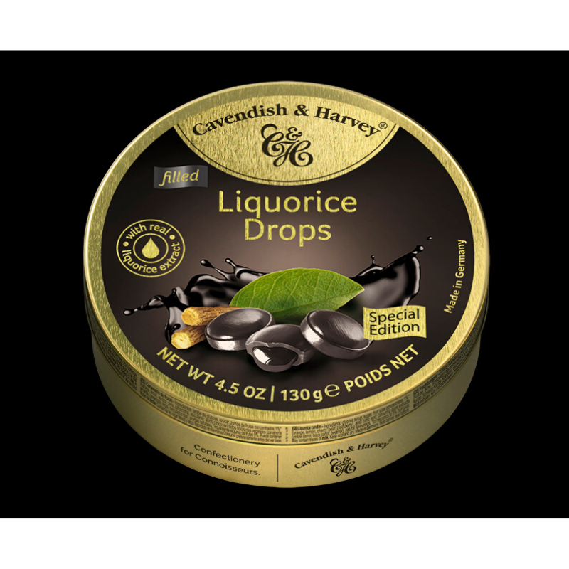 
            
                Load image into Gallery viewer, Cavendish &amp;amp; Harvey Liquorice Drops 130g
            
        