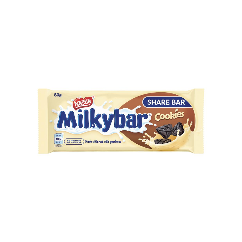 Milky bar cookies deals