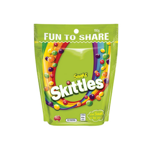 
            
                Load image into Gallery viewer, Skittles Sours 190g
            
        