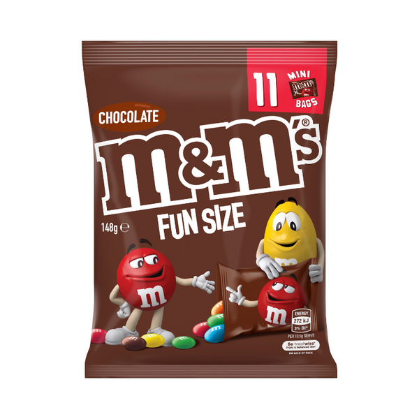 M&M's Milk Chocolate Party Share Bag 12 piece 162g