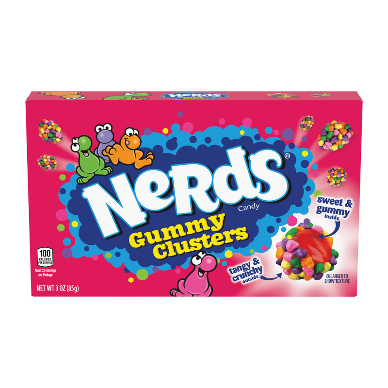 
            
                Load image into Gallery viewer, Nerds Gummy Clusters 85g
            
        