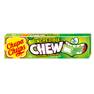 
            
                Load image into Gallery viewer, Chupa Chups Incredible Chew Green Apple 45g
            
        