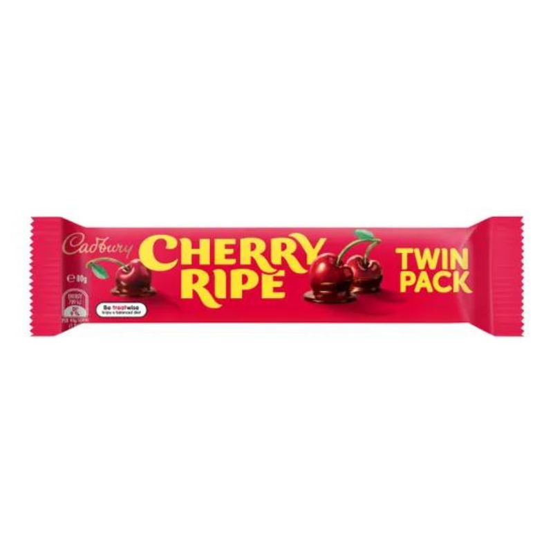Cadbury Cherry Ripe Twin Pack 80g