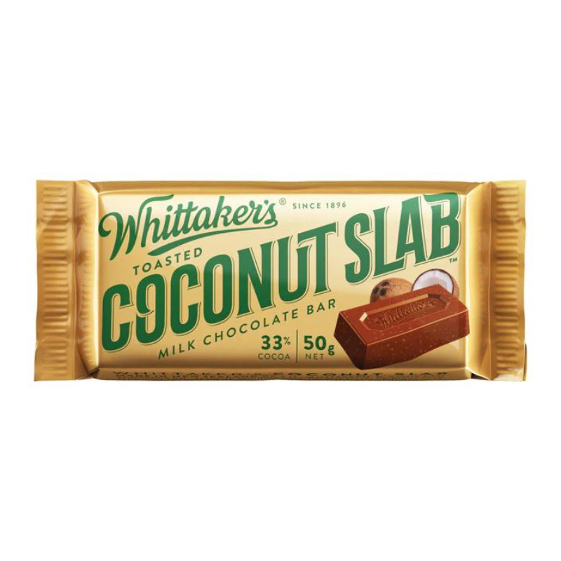 
            
                Load image into Gallery viewer, Whittakers Coconut slab 50g
            
        