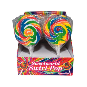 
            
                Load image into Gallery viewer, Sweetworld Swirl Pop 80g
            
        