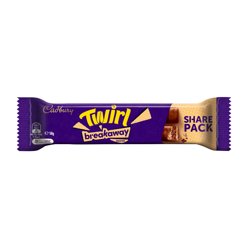 Cadbury Twirl Breakaway 58g