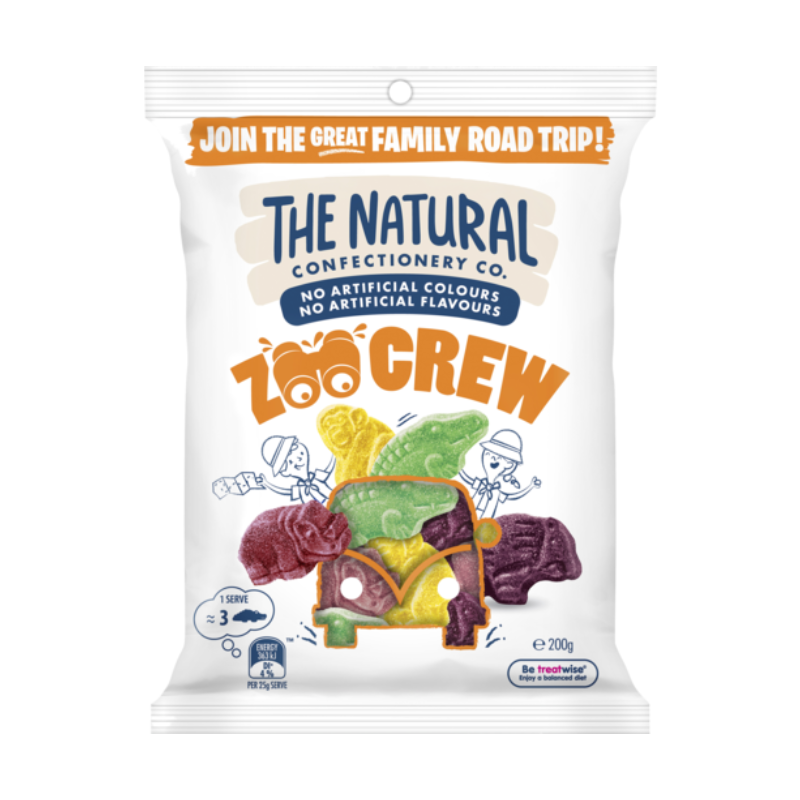 The Natural Confectionery Co. Zoo Crew 200g