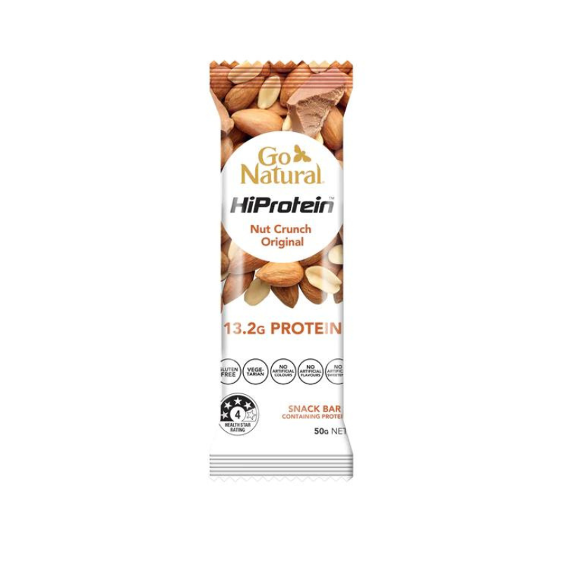Go Natural Hi Protein Nut Crunch Original 50g