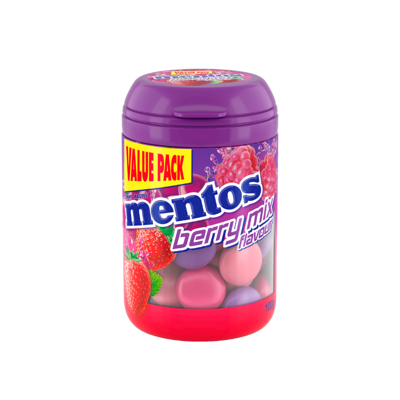 Mentos Bottle Berry Mix 100g