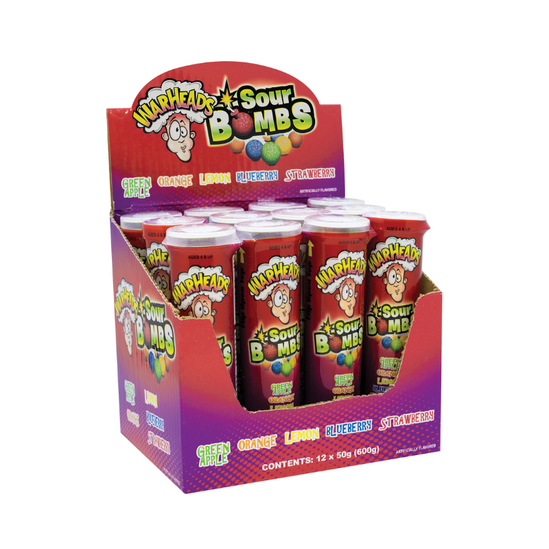 Warheads Sour Bombs 50g – My Sweeties