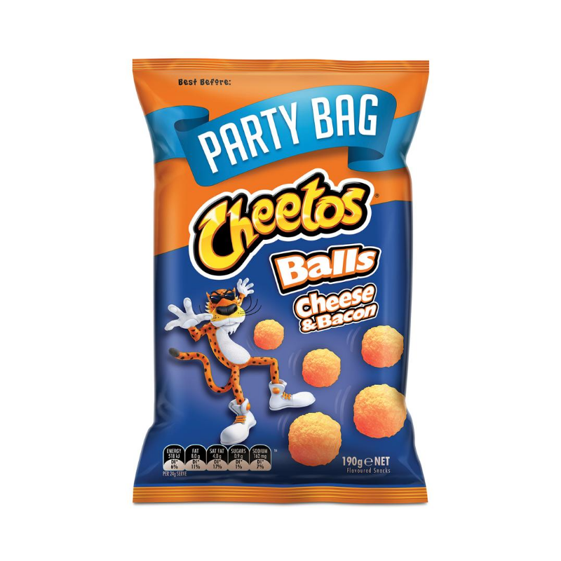 Cheetos Cheese & Bacon Balls 190g