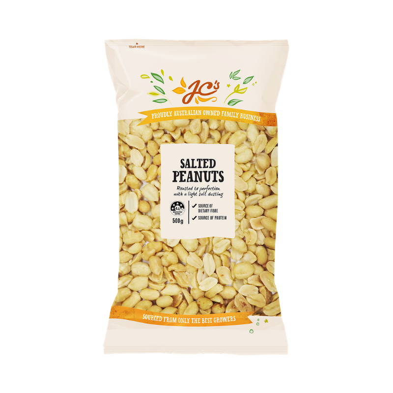 J.C's Australian Salted Peanuts 500g – My Sweeties