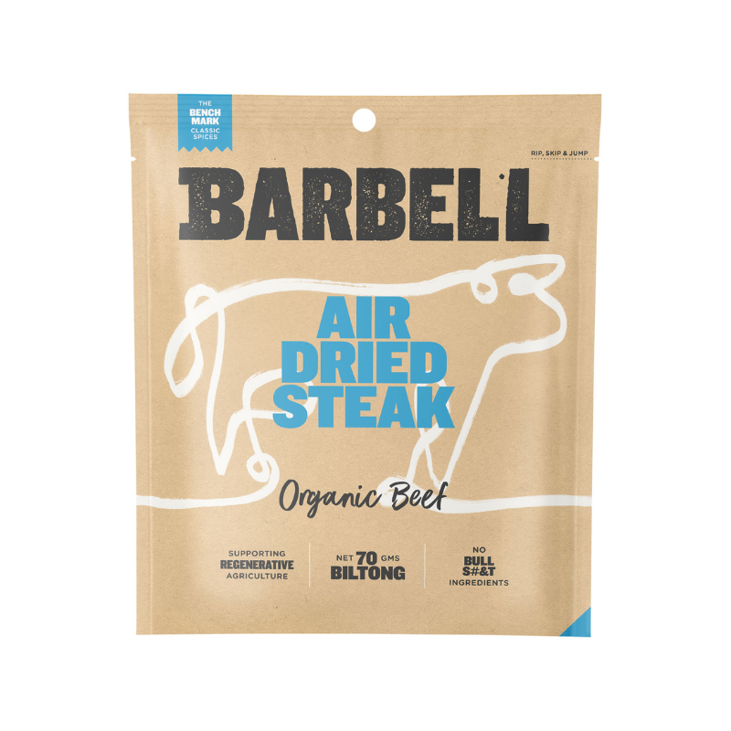 Barbell Biltong Classic Spices 70gm