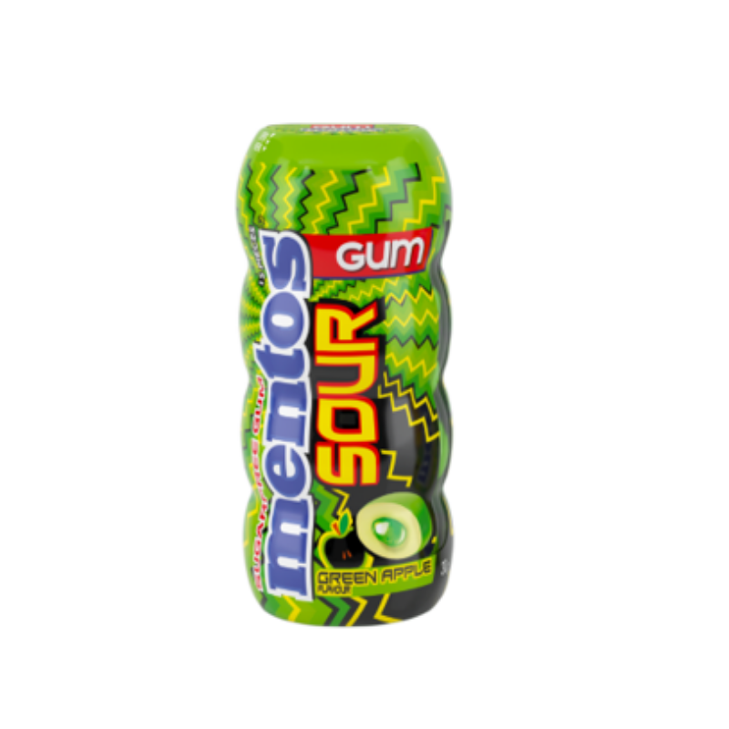 
            
                Load image into Gallery viewer, Mentos Sour Gum Green Apple 30g
            
        