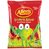 
            
                Load image into Gallery viewer, Allen&amp;#39;s Snakes Alive 200g
            
        