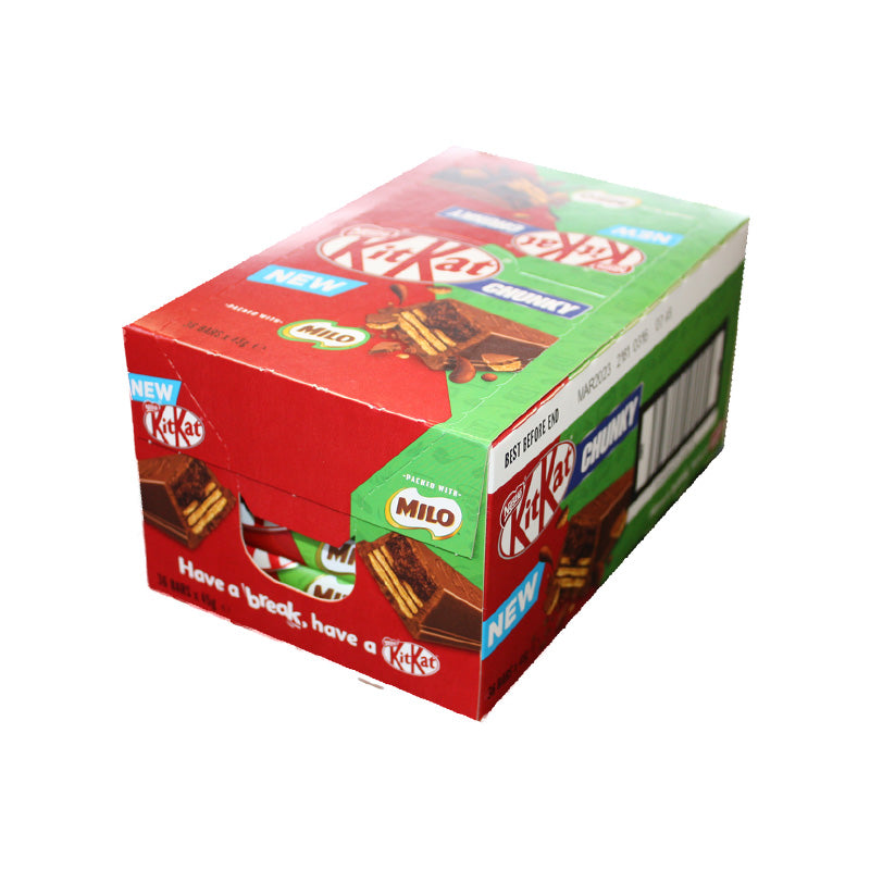 
            
                Load image into Gallery viewer, KitKat Chunky Milo 45g
            
        