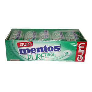 Mentos Pure Fresh Spearmint Gum 30g