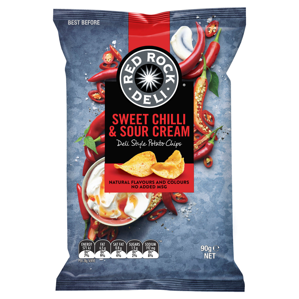 Red Rock Sweet Chilli & Sour Cream 90g