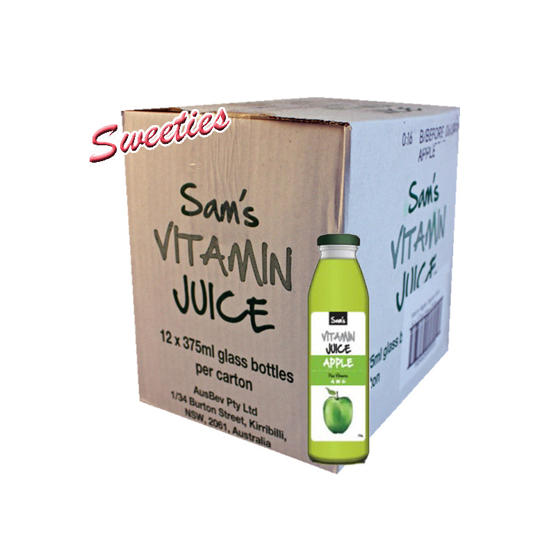 Sam's Juice Apple 375ml x 12 (PICK UP ONLY)